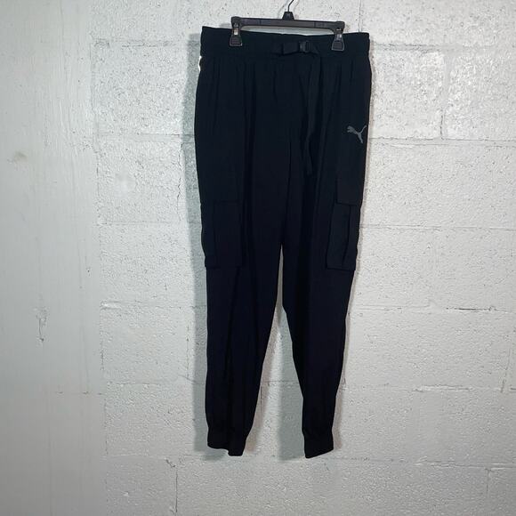 PUMA Men's cargo Jogger Pants Black Small - Picture 6 of 8